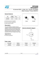 IRF630M datasheet.datasheet_page 1