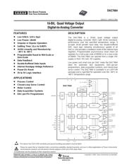 DAC7664YCR datasheet.datasheet_page 1