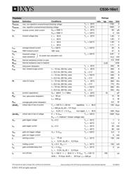 CS 30-16IO1 数据规格书 2