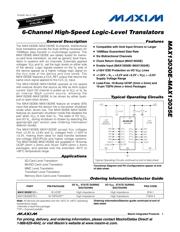 MAX13030EETE+ datasheet.datasheet_page 1