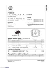 FDC606P 数据规格书 1