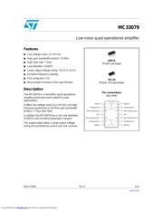 MC33079 数据手册