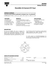 2N3958 数据规格书 1