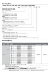 AXK5S30047YG 数据规格书 2