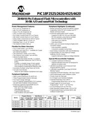 PIC18LF2525T-E/SO datasheet.datasheet_page 3