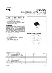 STS7NF60L datasheet.datasheet_page 1