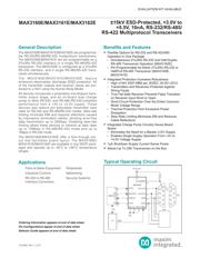 MAX3160EEAP+T Datenblatt PDF