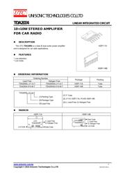 TDA2004 datasheet.datasheet_page 1