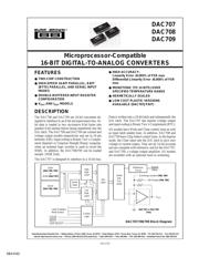 DAC709 datasheet.datasheet_page 1