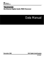 TAS5026IPAG datasheet.datasheet_page 1