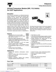 TFDU4101 数据规格书 1