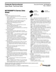 MC9S08MP16VLFR 数据规格书 1
