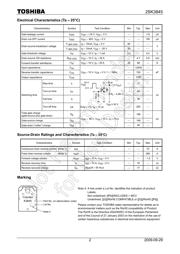 2SK3845(Q) datasheet.datasheet_page 2