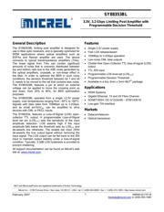 SY88353BLMG-TR datasheet.datasheet_page 1