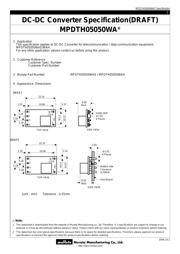 MPDTH05050WAS datasheet.datasheet_page 1