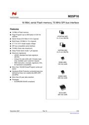 M25P16-VME6TG datasheet.datasheet_page 1