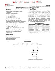 CD40106BE Datenblatt PDF