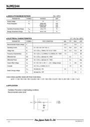 NJM2244M datasheet.datasheet_page 2