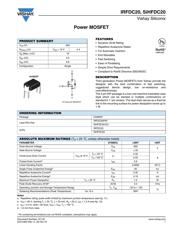 IRFDC20PBF 数据规格书 1