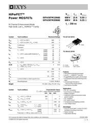 IXFH20N60 datasheet.datasheet_page 1