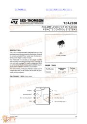 TDA2320 数据规格书 1