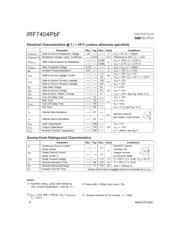 IRF7404TRPBF 数据规格书 2