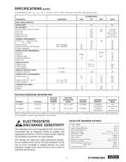 PCM3000 数据规格书 3