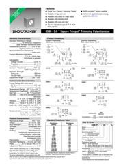 3386P-1-100-VP/72PR10 数据规格书 1