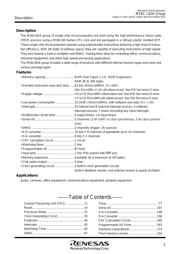 M30620FCAFP datasheet.datasheet_page 4