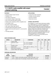 TDA8547T datasheet.datasheet_page 2