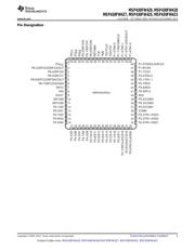 MSP430FW427IPMR datasheet.datasheet_page 3