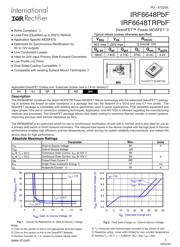 IRF6648TR1PBF 数据规格书 1