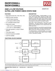 IS62WV2568BLL-55BLI datasheet.datasheet_page 1