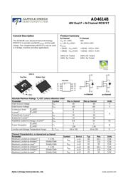 AO4614BL_103 Datenblatt PDF