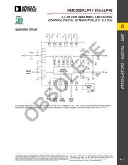 HMC305ALP4E 数据规格书 6