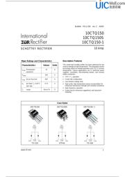 10CTQ150PBF 数据手册