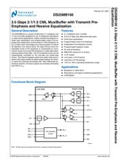 DS25MB100TSQX datasheet.datasheet_page 2