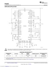 TPS40422RHAT 数据规格书 2