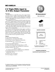 MC100EL91DWR2G 数据规格书 1