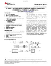 LMX2326 datasheet.datasheet_page 1