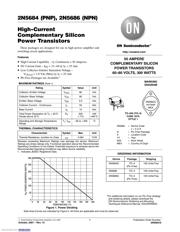 2N5686G Datenblatt PDF