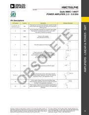 HMC755LP4E 数据规格书 6