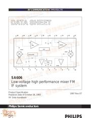 SA606 datasheet.datasheet_page 1