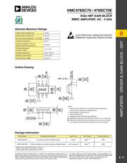 HMC478SC70E 数据规格书 4