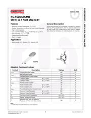 FGA60N65SMD Datenblatt PDF