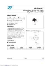 STD35NF3LL_07 数据规格书 1