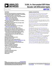 EVAL-ADV7281EBZ datasheet.datasheet_page 1