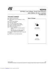 M25P64-VMF6 datasheet.datasheet_page 1