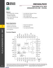 HMC826LP6CETR datasheet.datasheet_page 1