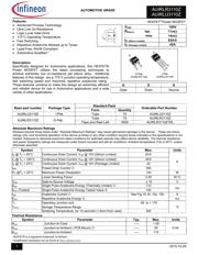 AUIRLR3110ZTRL datasheet.datasheet_page 1